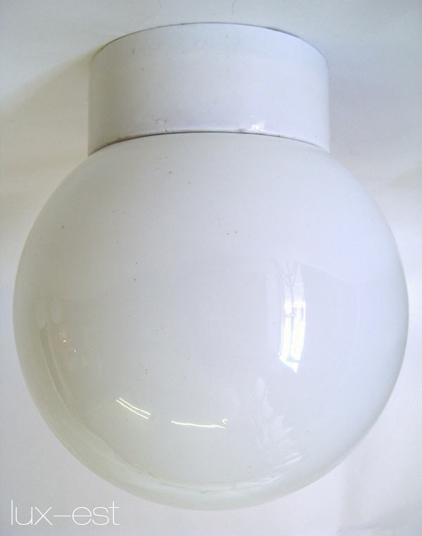 'LEUNA L OPAL' Porzellan Opal Zweck Lampe Industriedesign