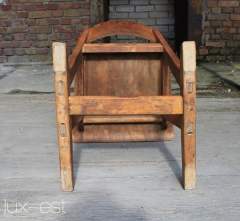 Bild 3 - 'SCUOLA' Holz Design Stuh