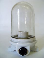 'HALLE S' Bauhaus Lampe Porzellan Industriedesign Siemens 1930
